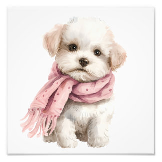Puppy Nursery & Kinderkamer Prints Foto Afdruk