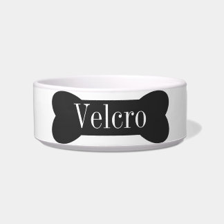 Puppy of Dog Personalized Bone Water Food Dish Voerbakje