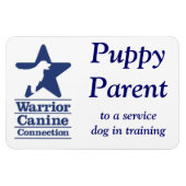 Puppy Ouder magneet (Horizontaal)