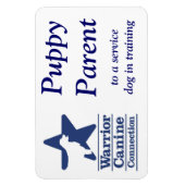 Puppy Ouder magneet (Verticaal)