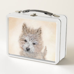 Puppy Painting van airn Terrier - Originele Dog Ar