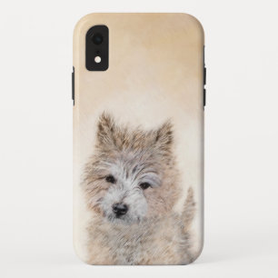 Puppy Painting van airn Terrier - Originele Dog Ar iPhone XR Hoesje