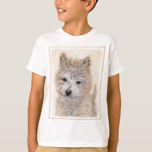 Puppy Painting van airn Terrier - Originele Dog Ar T-shirt
