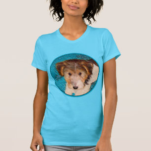 Puppy Painting van Wire Fox Terrier - Originele Do T-shirt