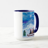 Puppy Pals Mug hiver (Devant droit)