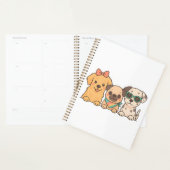 Puppy Pals � Trio de chiens mignons dans un style  (Devant avec enveloppe)