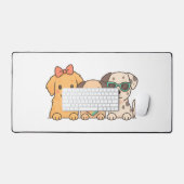 Puppy Pals � Trio de chiens mignons dans un style (Clavier et souris)