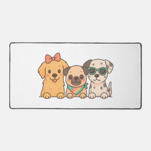 Puppy Pals � Trio de chiens mignons dans un style