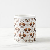 Puppy Paradise: een viering van hondenschattigheid Koffiemok (Center)