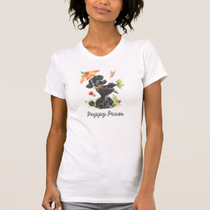  Puppy Parasol Podle T-Shirt