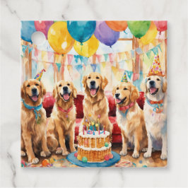 Puppy Party Bedankjes Labels