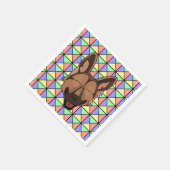 Puppy Party Servetten - Duitse Herder (Hoek)