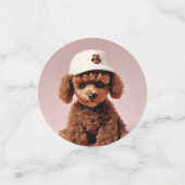 Puppy Party Tafel Confetti (Kleine voorkant)