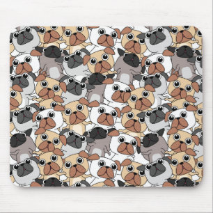 Puppy Pattern Muismat