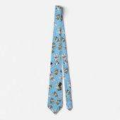 Puppy Pattern Stropdas (Voorkant)