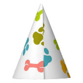 Puppy Paw-printers Feesthoedjes (Achterkant)