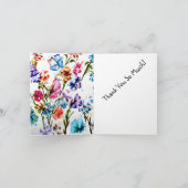 PUPPY PAW PRINTS | BEDANKKAART (Binnen)