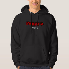 Puppy Paw Red Hoodie