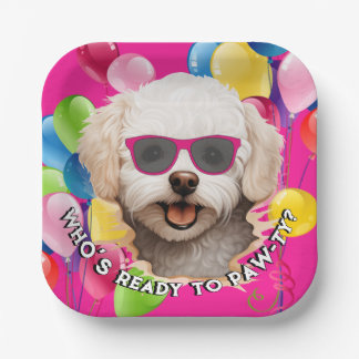 Puppy Paw-ty Bord | Pink Balloon Feestje