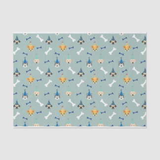 Puppy Paw-ty, Dog Birthday Party, Party Pet Tissuepapier