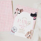 Puppy Paw-Ty Invitation Anniversaire