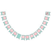 Puppy Pawty Verjaardag Feest Bunting banner (Alle)