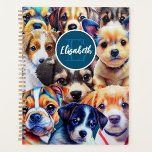 Puppy Planner Monogramme adorable