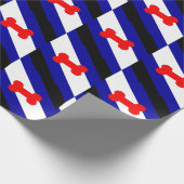 Puppy Play Pride Flag Cadeaupapier (Hoek)