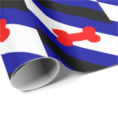 Puppy Play Pride Flag Cadeaupapier (Rol Hoek)