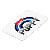 Puppy Play Pride Magneet (Linkerzijde)