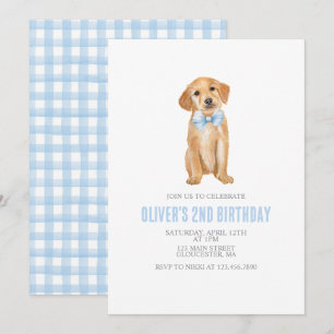 Puppy preppy karte verjaardag kaart