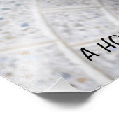 Puppy Quote Foto Afdruk (Hoek)