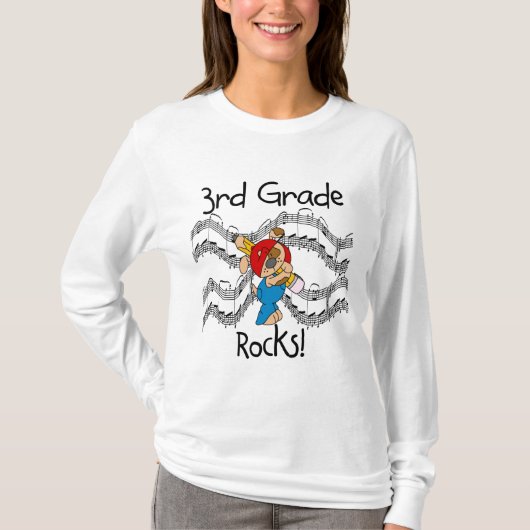 Puppy Rocks-shirts van de derde graad en cadeaus T-shirt (Voorkant)