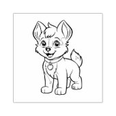 Puppy Rubberstempel (Afrduk)