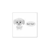 Puppy Rubberstempel (Afrduk)