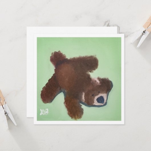 Puppy’s Plush Toy Kaart (Voorkant / Achterkant in situ)