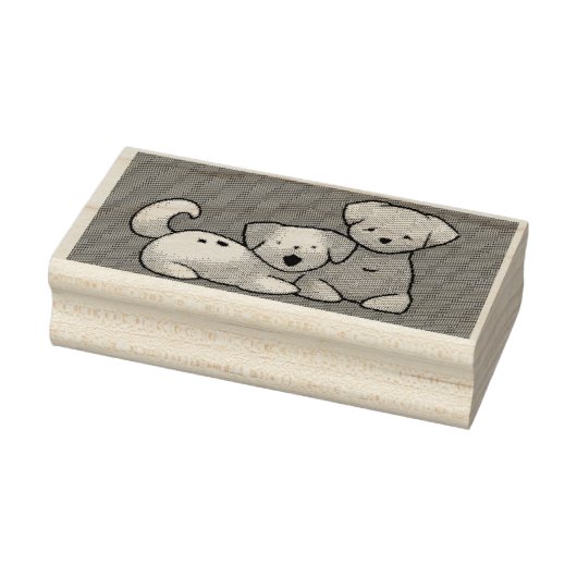 Puppy’s  	rubberstempel (Stempel)
