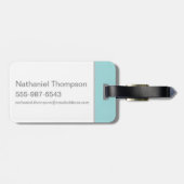 Puppy Scooby-Doo "Eat, Sleep, Play, Repeëren" Bagagelabel (Achterkant horizontaal)