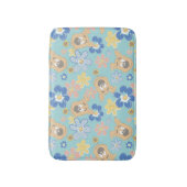 Puppy Scooby-Doo Flower Pattern Badmat (Voorkant Verticaal)