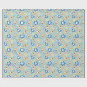 Puppy Scooby-Doo Flower Pattern Cadeaupapier (Vlak)