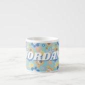 Puppy Scooby-Doo Flower Pattern Espresso Kop (Voorkant)