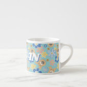 Puppy Scooby-Doo Flower Pattern Espresso Kop (Rechts)