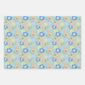Puppy Scooby-Doo Flower Pattern Inpakpapier Vel (Voorkant 2)
