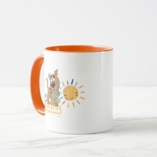 Puppy Scooby-Doo "Hallo Sunshine" Mok (Voorkant links)