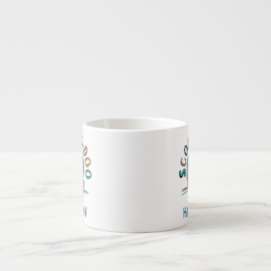 Puppy Scooby-Doo "One Groovy Pup" Espresso Kop (Voorkant)