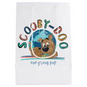 Puppy Scooby-Doo "One Groovy Pup" Medium Cadeauzakje (Achterkant)