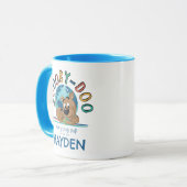 Puppy Scooby-Doo "One Groovy Pup" Mok (Voorkant links)