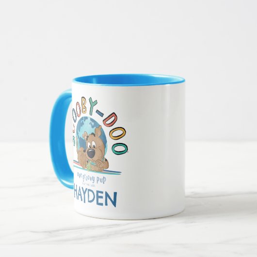 Puppy Scooby-Doo "One Groovy Pup" Mok (Voorkant links)