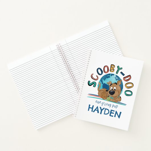 Puppy Scooby-Doo "One Groovy Pup" Notitieboek (Binnen)