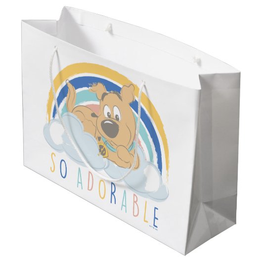 Puppy Scooby-Doo "Zo Schattig" Groot Cadeauzakje (Achterkant Gekanteld)